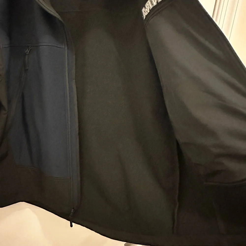 NRA National Rifle Assoc. Full Zip Fleece Lined Jacket Navy/Black Men’s XL